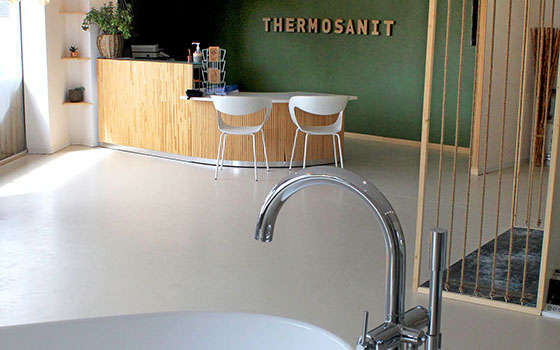 showroom Thermosanit entreprise plomberie La Tremblade presqu'île d'Arvert