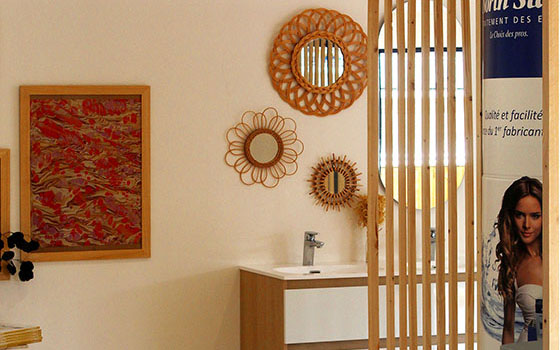 showroom Thermosanit entreprise plomberie La Tremblade presqu'île d'Arvert