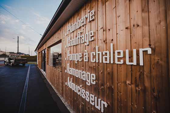 showroom Thermosanit entreprise plomberie La Tremblade presqu'île d'Arvert